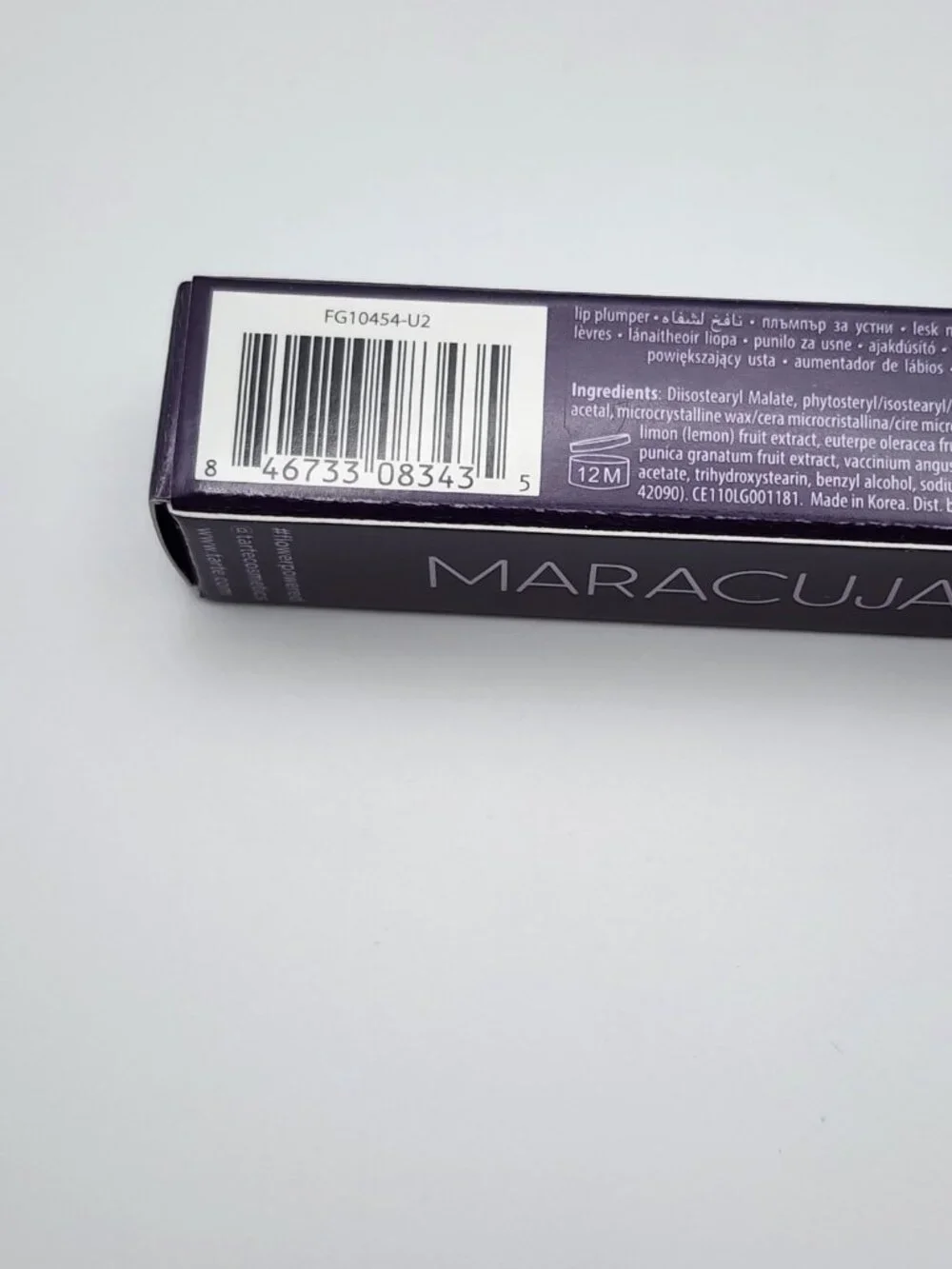 Tarte Maracuja Juicy Lip Plump Hydrating Gloss Balm Cherry Blossom New In Box